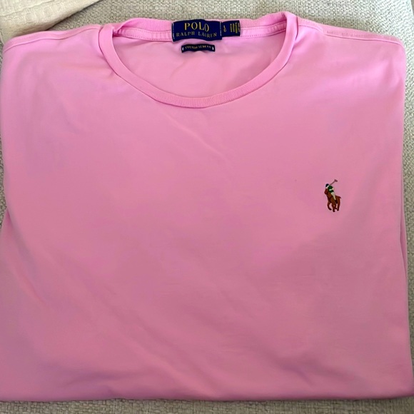 Pink Polo Ralph Lauren T-shirt - Picture 1 of 2